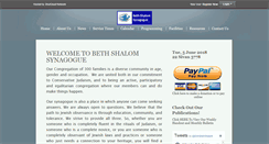 Desktop Screenshot of edmontonbethshalom.org